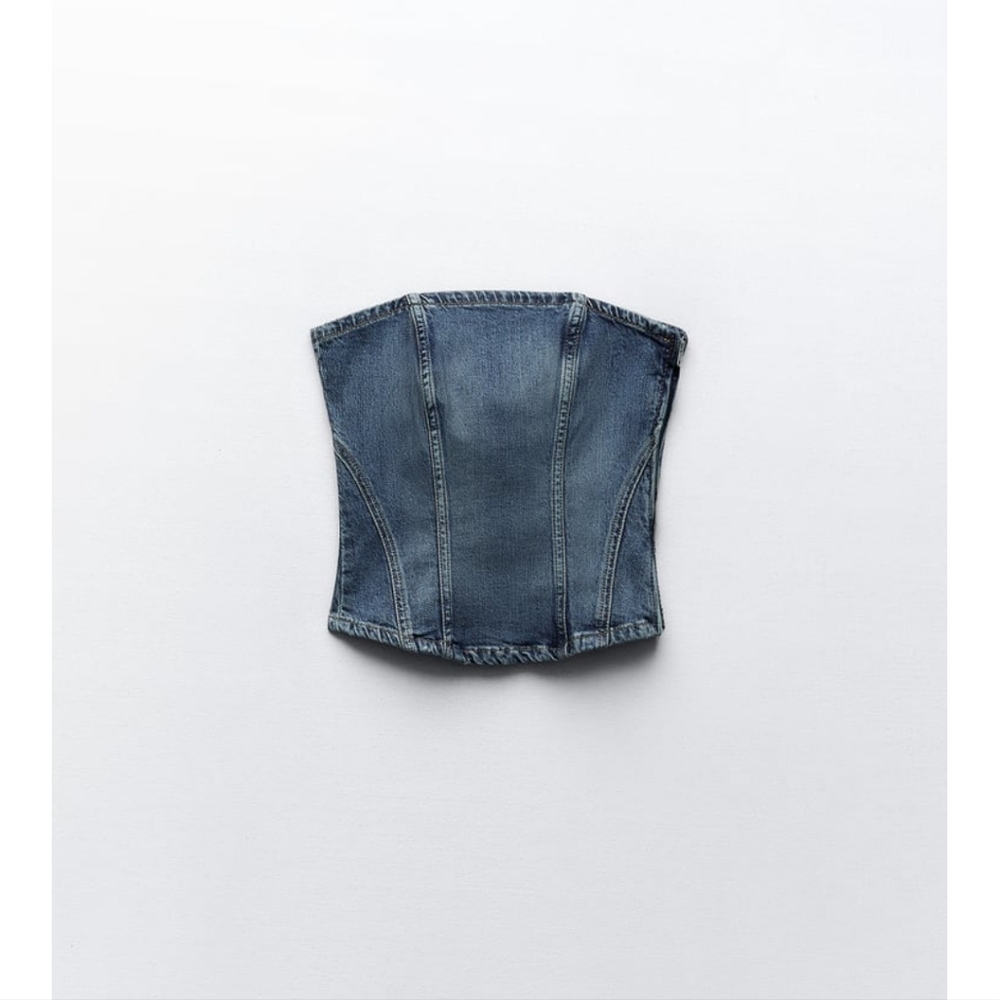 Zara denim shirt